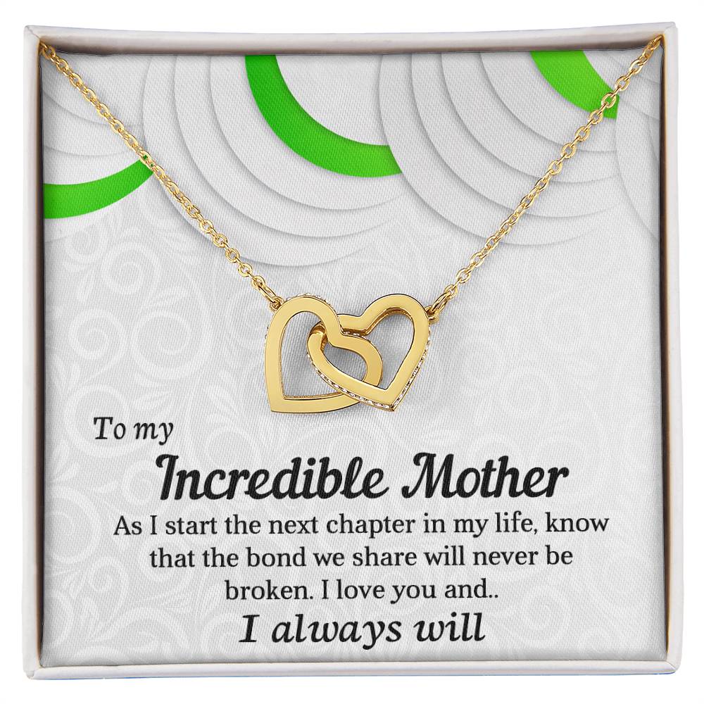 My Incredible Mother, Interlocked Hearts Pendant