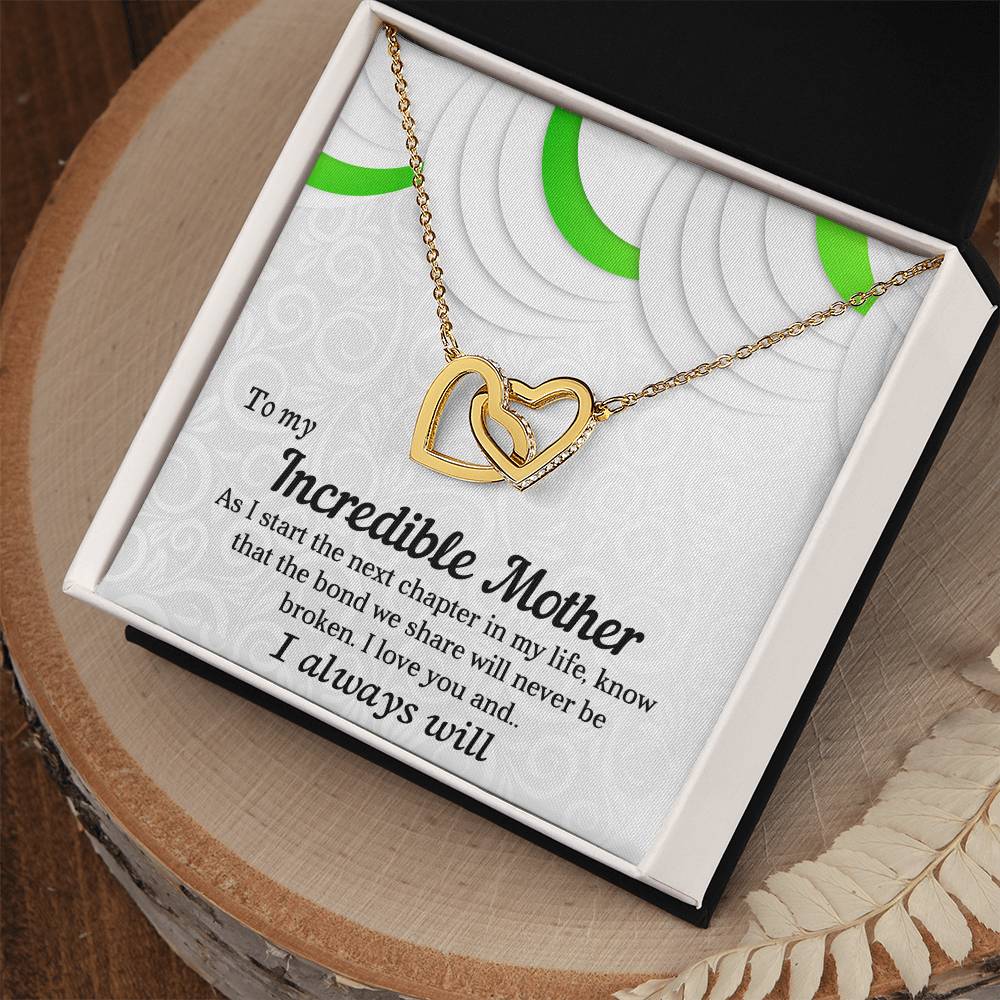 My Incredible Mother, Interlocked Hearts Pendant