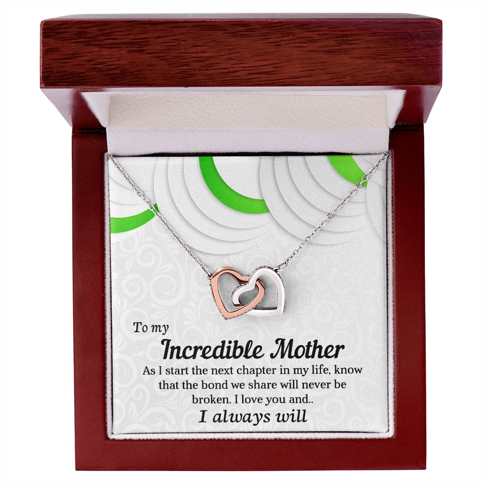 My Incredible Mother, Interlocked Hearts Pendant